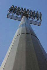 Stadium light poles