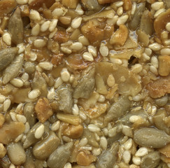 sunflower seeds and sesames