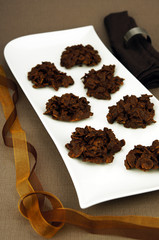 roses des sables  au chocolat 3