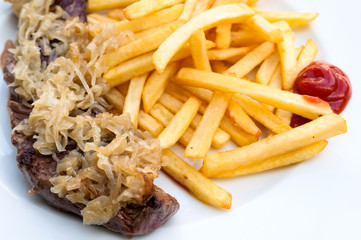 juicy steak