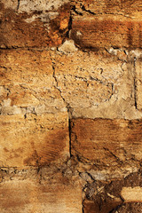 Texture cement wall. Old stone walls of city buildings