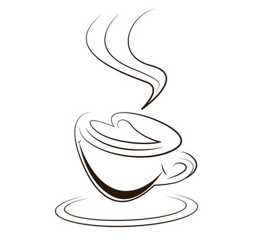 recommend clip art: coffee cup sketch