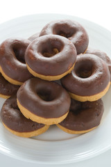 chocolate donuts