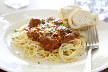 Spaghetti with Meat Sauce