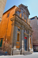 Church of St. Maria del Suffragio. Viterbo. Lazio. Italy.