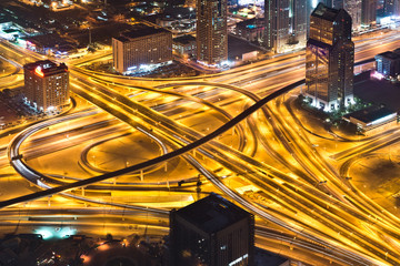 Intersection from Burj Khalifa