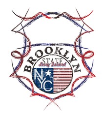 brooklyn art state shield
