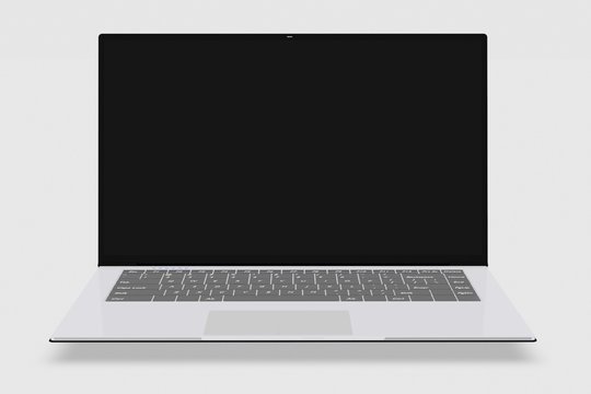 ultrabook on a white background