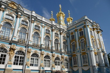 Fototapeta na wymiar Katharinenpalast, Zarskoje Selo, St.Petersburg