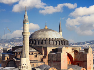 Fototapeta na wymiar Kopuła Hagia Sophia
