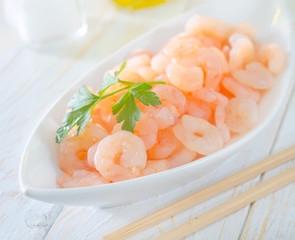 Fototapeta na wymiar shrimps