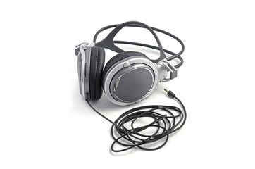 Headphones, isolated over white