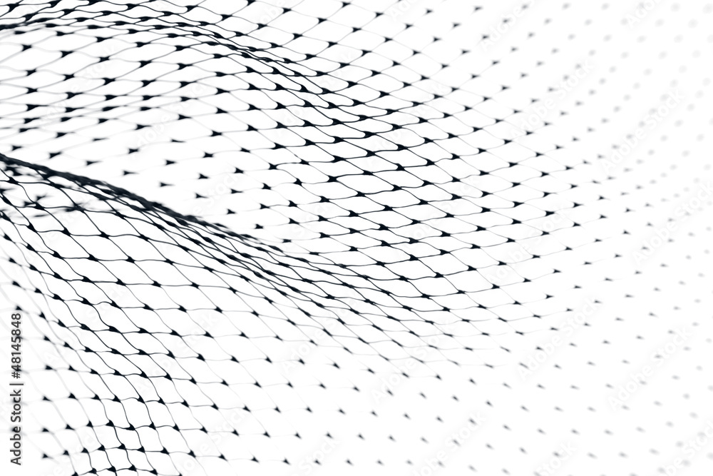Wall mural close up of net texture background