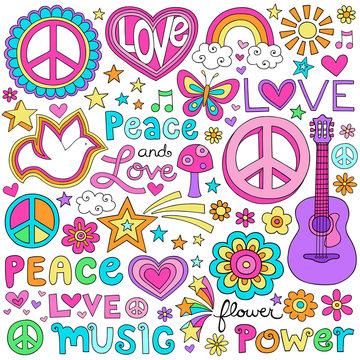 peace love music wallpaper