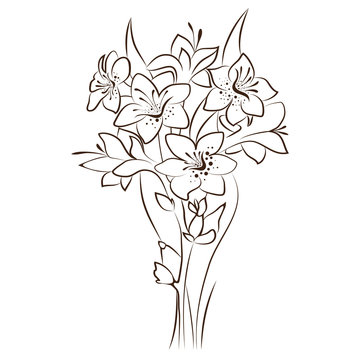 vector floral design