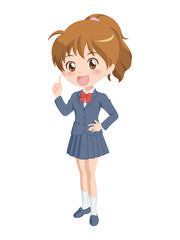 女の子/ポイント