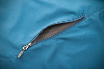 Zip on clothes
