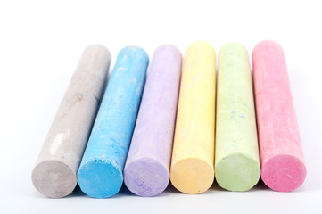 Group of chalks