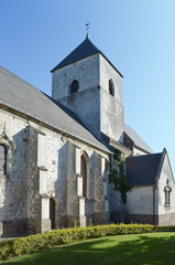 Fototapeta na wymiar Kościół Dannes (Pas de Calais)