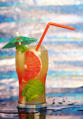 Mojito grapefruit  cocktai