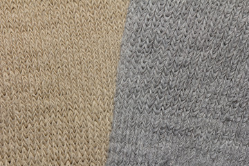 background of knitted fabrics