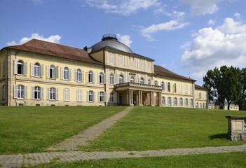 Fototapeta na wymiar Zamek od strony południowej, Hoenheim