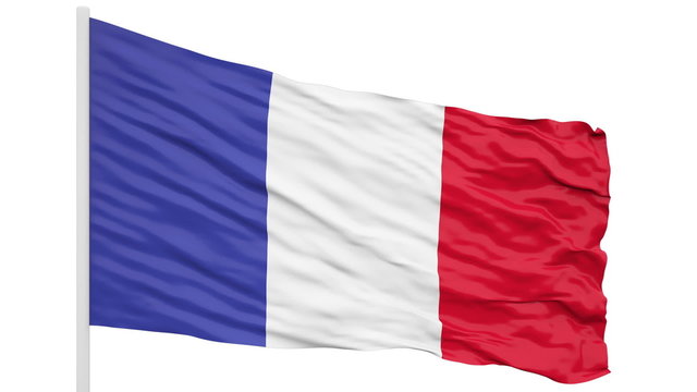 Looping of the France flag