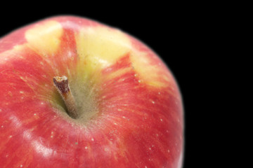 background of the apple. macro