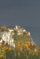 Schloss Werenwag im oberen Donautal