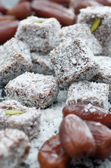 Raw Date Squares