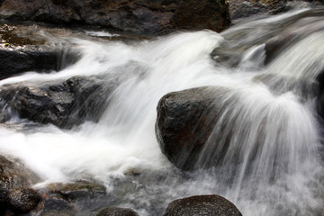 waterfall at headstream, Thailand.