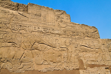 Ägypten, Luxor, Amun Tempel von Luxor.