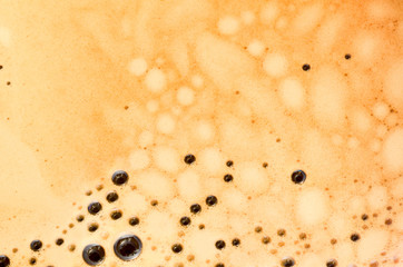 Crema of coffee