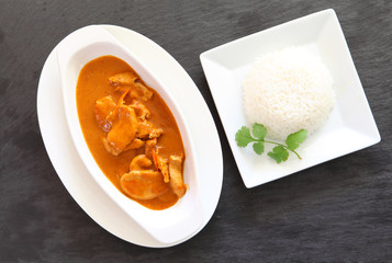 Red Curry and Rice