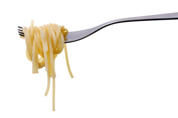 spaghetti on a fork