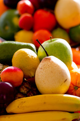 Fruits - assortment of fresh fruits