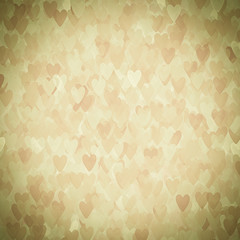 Valentine's day background with hearts. Seamless background with