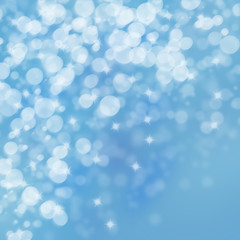 Lights on bright background