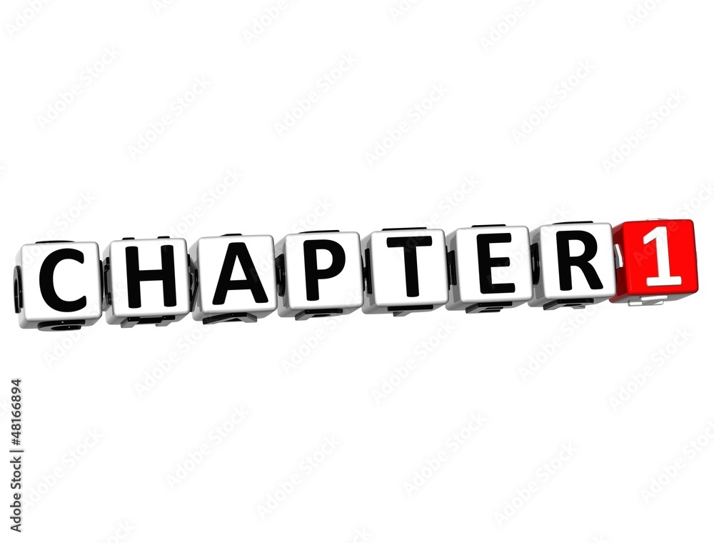 Poster 3d chapter button click here block text
