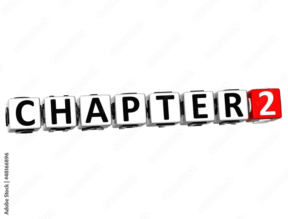 Aufkleber 3d chapter button click here block text