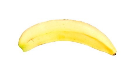 Bananenschale freigestellt