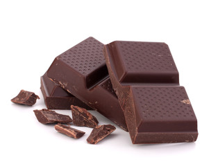 Chopped chocolate  bars