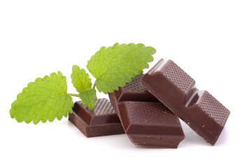Chocolate bars stack