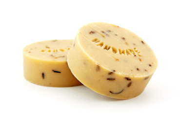 Hand-made lavender soap