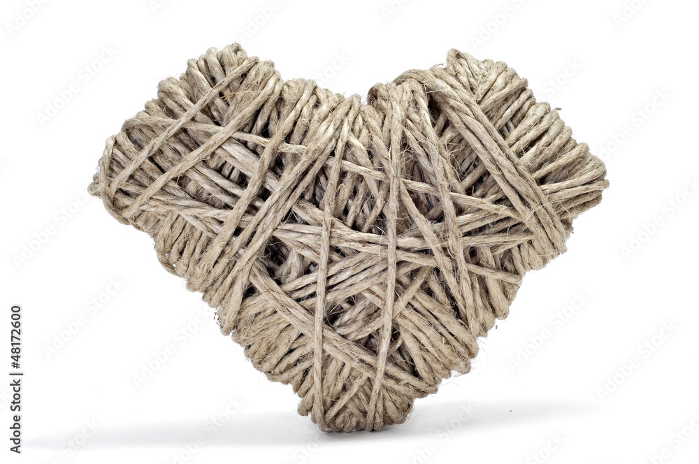 Poster rope heart