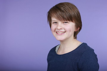 Glücklicher Teenager