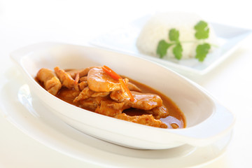 Red Coconut Curry