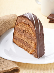 cream chocolate fruit cake sweet food dessert