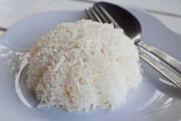 Cooked rice