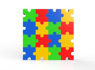 Multi-color puzzle